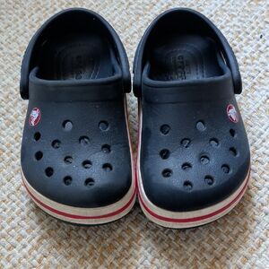 Crocs Black Toddler Clogs